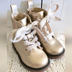 Cat & Jack Gold Boots